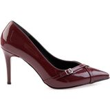 Bordo Kadın Klasik Topuklu Ayakkabı K01992153098