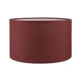 Bordo Lambader Başlığı Çap 35 Cm Kumaş Silindir Lb809