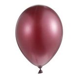 Bordo Metalik Balon 70 Adet + 5 mt balon zinciri