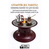 Bordo Otantik Jel Yakıtlı Osmanlı Kahve Ve Çay Ocağı Taşınabilir Kamp Ve Ev Tipi Bordo Renk Ocak