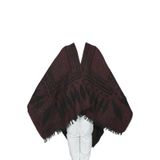 Bordo Renk Baklava Desen Panço