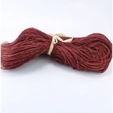 Bordo Renk Çile Kağıt Ip Çanta Ipi Supla Ipi No:62 - (550-600 Gr)