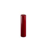Bordo Renkli Led Mum, 5X20 Cm