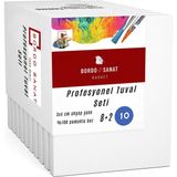 Bordo Sanat 10'lu Profesyonel Tuval Seti 35-50CM