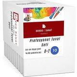 Bordo Sanat 10'lu Profesyonel Tuval Seti 50-60CM