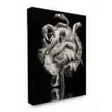 BORDO SANAT 70x85cm Flamingolar Dekoratif Duvar Kanvas Tablo