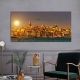 Bordo Sanat BRD-SNT-M-0227 80x40 cm İstanbul Dekoratif Duvar Kanvas Tablo
