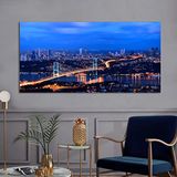 Bordo Sanat BRD-SNT-M-0271 80x40 cm İstanbul Dekoratif Duvar Kanvas Tablo