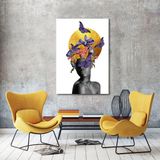 Bordo Sanat BRD-SNT-M-0542 50x70 cm Kadın Dekoratif Duvar Kanvas Tablo
