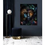 Bordo Sanat BRD-SNT-M-0556 50x60 cm Çocuk Dekoratif Duvar Kanvas Tablo