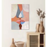 Bordo Sanat BRD-SNT-M-0862 70x100 cm Soyut Dekoratif Duvar Kanvas Tablo