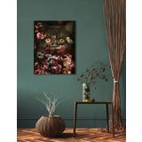 Bordo Sanat BRD-SNT-M-1132 60x85 cm Kedi Dekoratif Duvar Kanvas Tablo