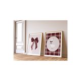 Bordo Silly Goose poster, 2 li ördek poster, bebek çocuk odası poster seti Tablo
