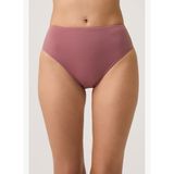 Bordo Yüksek Bel Bikini Altı Sporty Bottom