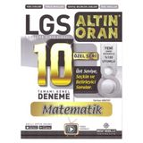 Borealis Yayınları LGS Altın Oran Matematik Tamamı Genel 10 Deneme