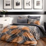 Boreas Home Pamuklu Lastikli Tek Kişilik Nevresim Takımı Bella Premium - Gri - 200 x 220 cm