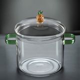 Borglas Ananas Serie Cam 16 cm Derin Tencere
