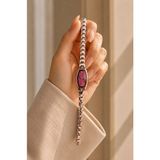 Boris Accessory Kadın Kol Saati Rose Gold Kordon Bordo Kadran Şık & Minimal Tasarım