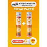 Bork Swiss Natural Efervesan C Vitamini 40 Tablet 2 Li Avantaj Paket Multivitamin Deposu D-k2 Çinko Vitamin