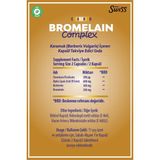 Bork Swiss Natural Swiss Bork Berberin + Ala + Krom Pikolinat + Bromelain • 4’lü Bitkisel • 60 Kapsül - Aromasız