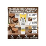 Borma Beymes Wachs Beyaz 200 Gr Ahşap Mobilya Tamir Dolgu Macunu