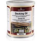 Borma Wachs Decking Oil Hd/danish Oil - Dek Yağı - 1 Litre - Medium Mahogany