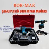 Bormak Şarjlı Plastik Boru Kaynak Makinası