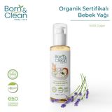 Born and Clean Organik Sertifikalı%100 Doğal Bebek Yağı 100ml