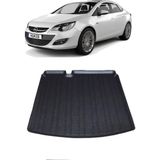 Born Garage 2019 Opel Astra J Sedan Bagaj Havuzu Ince Stepne 3D Uyumlu Model - Siyah