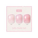 Born Pretty 10ml Jelly Nude Seri Kalıcı Oje Jn53 (57851-3) 4134
