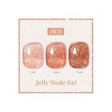 Born Pretty 10ml Jelly Nude Seri Kalıcı Oje Jn70 (57851-20) 4151