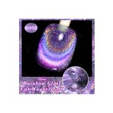 Born Pretty 10ml Rainbow Glass Cat Magnetic Gel Nail Polish