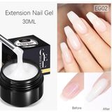 BORN PRETTY 30ml Extension Nail Gel SG02 MILKY WHITE (62276)