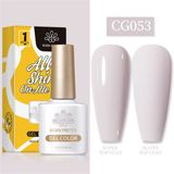 Born Pretty 55845 10 ml Silky White Serisi No:CG053 Kalıcı Oje