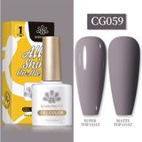 Born Pretty 55845 10 ml Silky White Serisi No:CG059 Kalıcı Oje