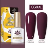 Born Pretty 55845 10 ml Silky White Serisi No:CG091 Kalıcı Oje