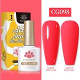 Born Pretty 55845 10 ml Silky White Serisi No:CG098 Kalıcı Oje