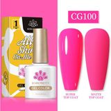 Born Pretty 55845 10 ml Silky White Serisi No:CG100 Kalıcı Oje