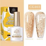 Born Pretty 55845 10 ml Silky White Serisi No:CG103 Kalıcı Oje