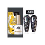 Born Pretty 55845 10 ml Silky White Serisi No:CG118 Kalıcı Oje