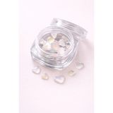 Born Pretty Aurora Crystal Mix Boy Kalp Tırnak Taşı – Kavanozlu - Çok Renkli