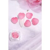 Born Pretty Candy Glow 3D Sugar Heart Nail Charm – Bubble Pink No:05 - Çok Renkli