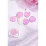 Born Pretty Candy Glow 3D Sugar Heart Nail Charm – Pink Lilac No:07 - Çok Renkli
