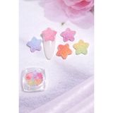 Born Pretty Candy Glow 3D Sugar Star Nail Charm – Pastel Mix No:10 - Çok Renkli