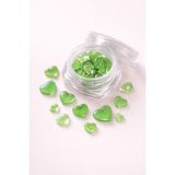 Born Pretty Emerald Aurora Mix Boy Kalp Tırnak Taşı – Kavanozlu - Çok Renkli