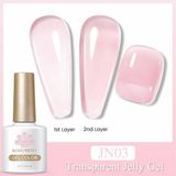 Born Pretty JN03 56347 10 ml Jelly Nude Seri Kalıcı Oje