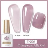Born Pretty JN06 56347 10 ml Jelly Nude Seri Kalıcı Oje