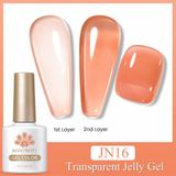 Born Pretty JN16 56347 10 ml Jelly Nude Seri Kalıcı Oje