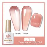 Born Pretty JN17 56347 10 ml Jelly Nude Seri Kalıcı Oje