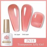 Born Pretty JN18 56347 10 ml Jelly Nude Seri Kalıcı Oje